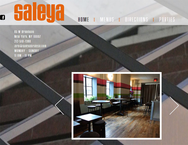 Saleya Restaurant in Manhattan Launches Redesigned, Responsive Website